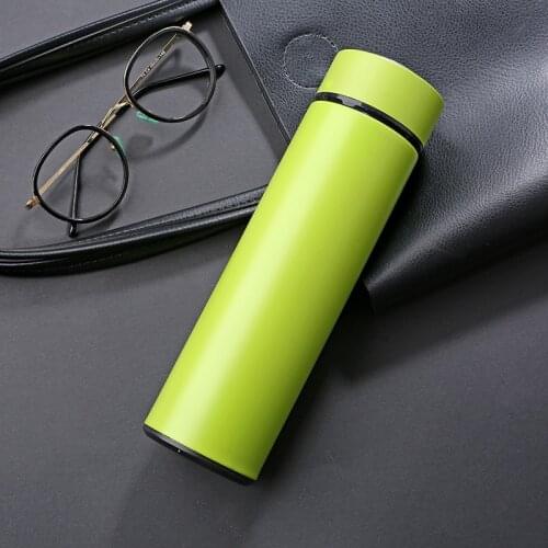 500ML Hot Water Thermos Tea Vacuum Flask With Filter Stainless Steel 304 Sport Thermal Cup Coffee Mug Tea Bottle Office Business