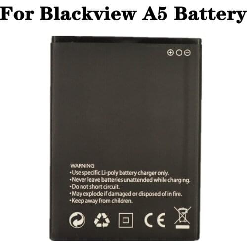 2000mAh Battery For Blackview A5 A 5 Mobile Phone Replacement Bateria Batteries