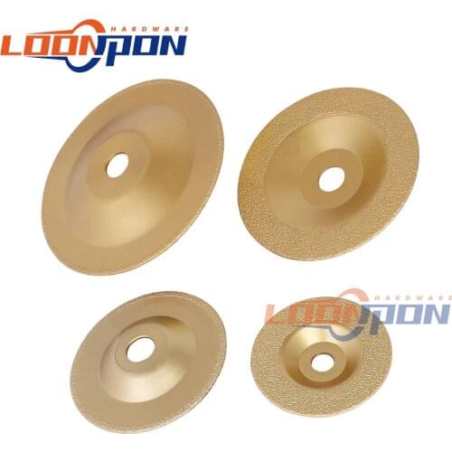 4/5/6/7" Titanium Plating Brazed Diamond Grinding Cup Wheel Diameter Available for All Stone and Construction Material