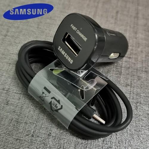 Samsung Car Charger Fast Charge Adapter Type C Cable For Galaxy S20 S10 S9 S8 Plus A71 A51 A41 A31 A70 A50 S20FE Note 10 9 8 10