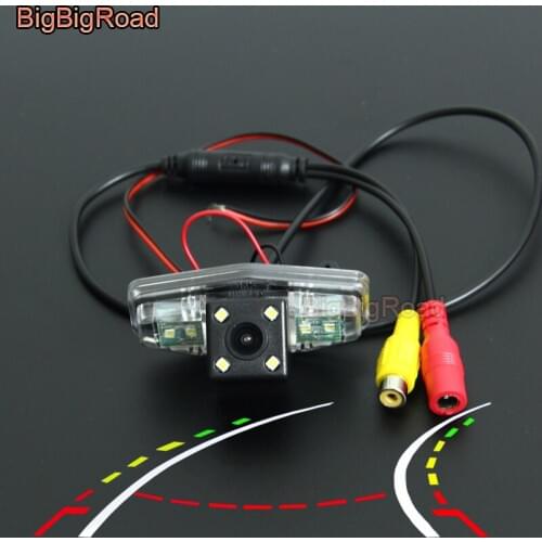 BigBigRoad For Honda Inspire / Spirior civic 2003 2004 2005 2006 2007 Car Intelligent Dynamic Trajectory Tracks Rear View Camera