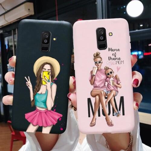 Phone Cases For Samsung Galaxy J8 2018 J810 J810F J810G J810DS J810Y Case Pretty Girls Slim Soft Cover For Samsung J8 J 8 Fundas