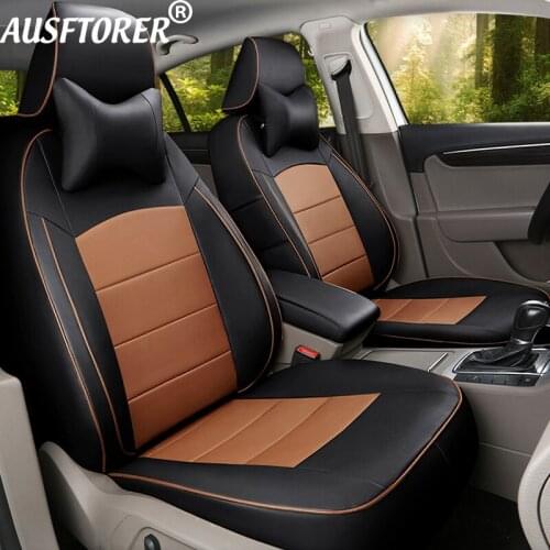 Genuine Leather & Leatherette Cover Seat for Toyota 86 Car Seats Covers 2012-2019 Cushions Auto Interior Protectors Accessories