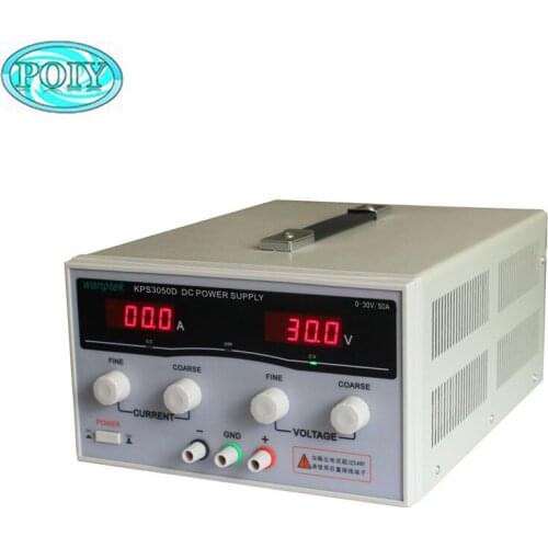 KPS3050D High precision High Power Adjustable LED Dual Display Switching DC power supply 220V EU 30V/50A