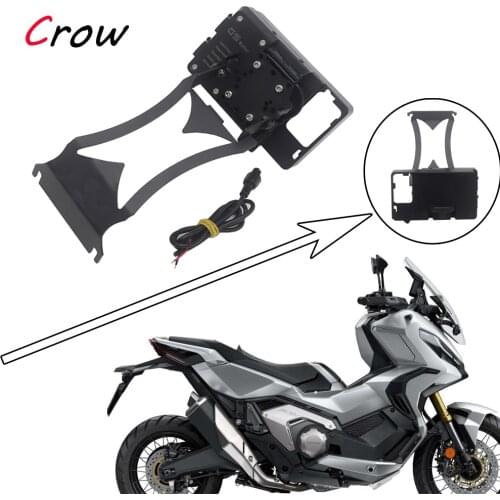 Motorcycle Front Smartphone Holder For Honda X-ADV 750 Xadv Xadv750 GPS Bar Mobile Phone Holder Black GPS Accessory