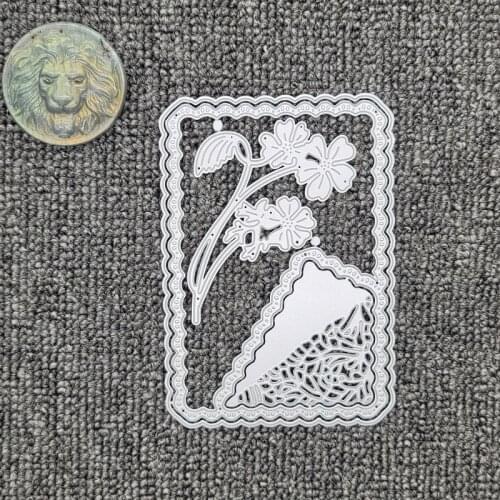 Flower cutting dies mold scrapbook seal Embossing DIY manual mold home album production tool Educational Joy