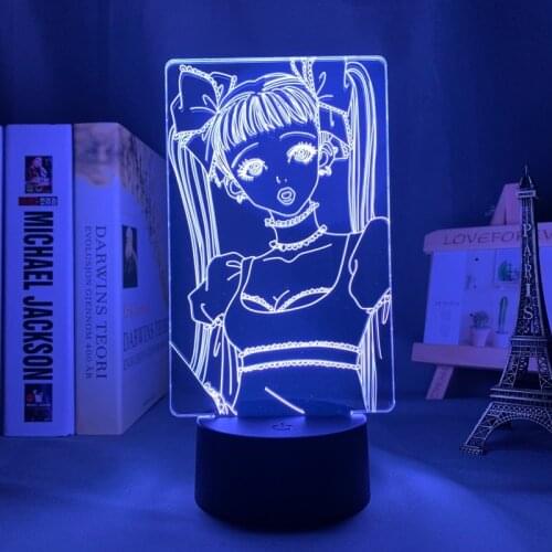 Paradise Kiss Miwako Sakurada Led Night Light for Bedroom Decor Gift Nightlight Anime Desk 3d Lamp Miwako Sakurada Paradise Kiss