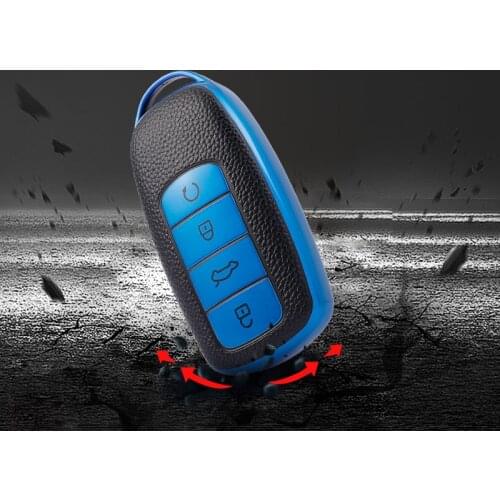 TPU Car Key Cover Case For Chery Tiggo 8 PLUS Tiggo8 Pro Arrizo 5 PLUS 2020 2021 Keyless Remote Protect FOB Case Holder