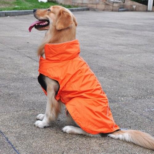 4 Colors Waterproof Pet Dog Puppy Vest Jacket for Golden Clothing Warm Winter Dog Clothes Coat For small Medium Large Dogs S-3XL