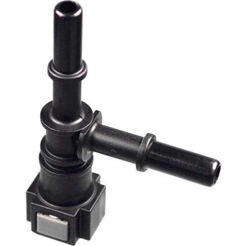 All cars auto parts female pipe plastic fuel Fitting 7.89mm quick line connector for nylon hose