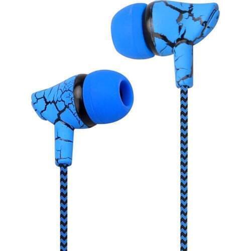 Yiwa 3.5mm Super Bass Wired Earphone Crack Sports Eudbuds Stereo In-ear Earpieces for Samsung Xiaomi Huawei Computer r30