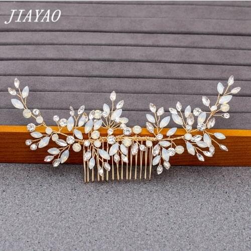 Rhinestone Hair Comb Headband Hair Accessories For Women Bridal Wedding Hair Comb Female Hair Ornaments Rhinestone Headband
