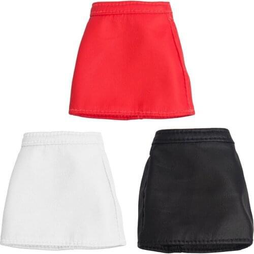 1/6 Scale PU Leather Skirt Dress for 12 inch HT, PH, JIAOU, CY Girls Female Body