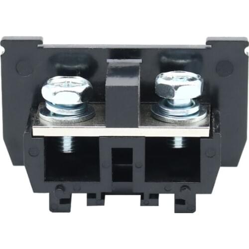 10pcs Terminal block All copper TBR-100A fixed rail type combined terminal constant foot single layer terminal block