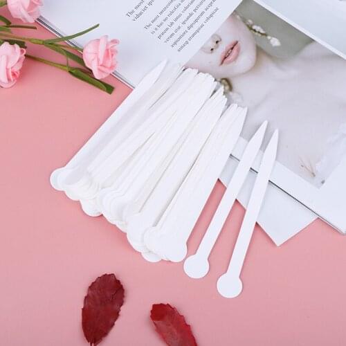 100pcs Perfume Test Papers Strips Fragrance Aromatherapy Paper Testing Strips Perfume Essential Oils Test Paper Strips