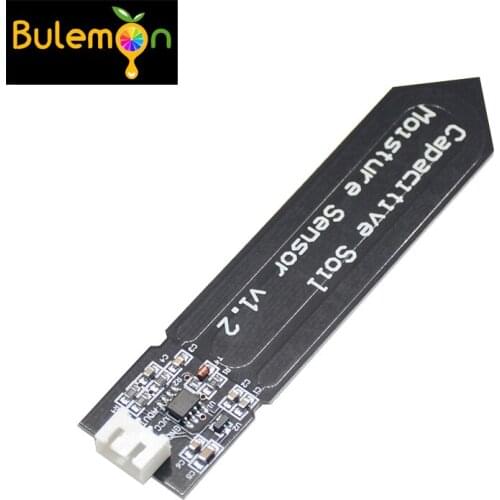 3pcs/lot Capacitive Soil Moisture Sensor Module Wide Voltage Wire 3.3~5.5V Corrosion Resistant W/ Gravity for Arduino