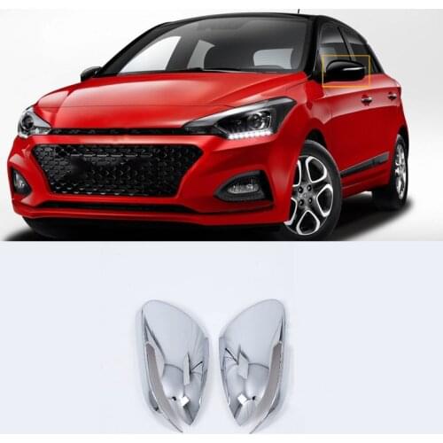 ABS Chrome Exterior Car-styling Accessories Door Mirror Cover 4pcs For HYUNDAI I20