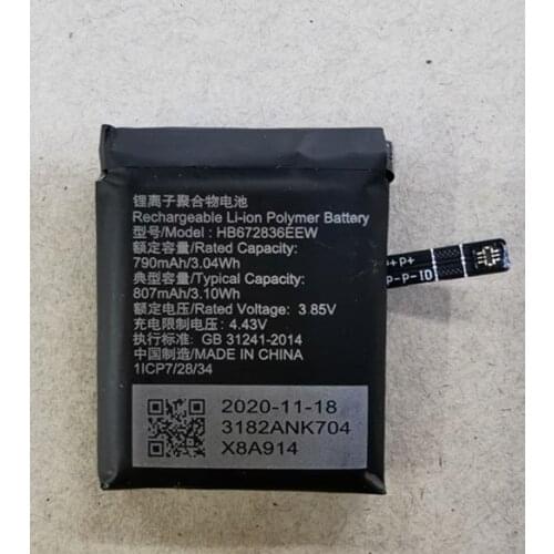 For huawei GS PRO watch battery HB672836EEW 790mah