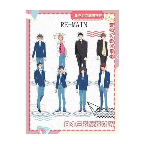 Anime RE-MAIN 20cm Cosplay Acrylic Figure Stand Figure Kids Collection Toy