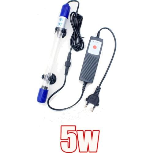 Fish Tank LED Light,Aquarium Lights UV Light EU Green Algae Bloom Clean Lamp Aquarium Water Clean Lamp