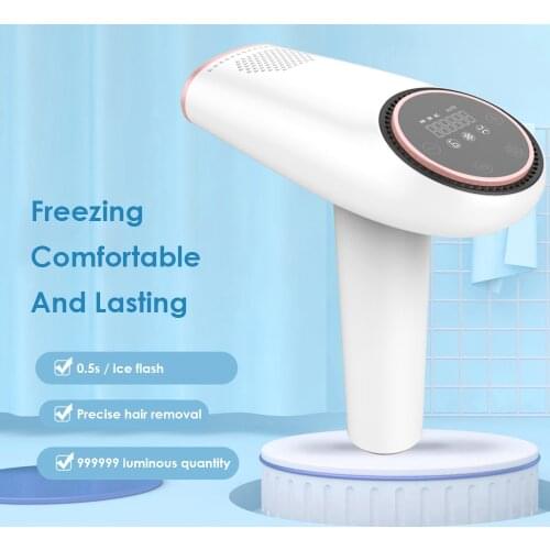 IPL Ice Point Unisex Laser Epilator Professional Painless 999999 Flashes Permanent Hair Removal Facial Device Epilator