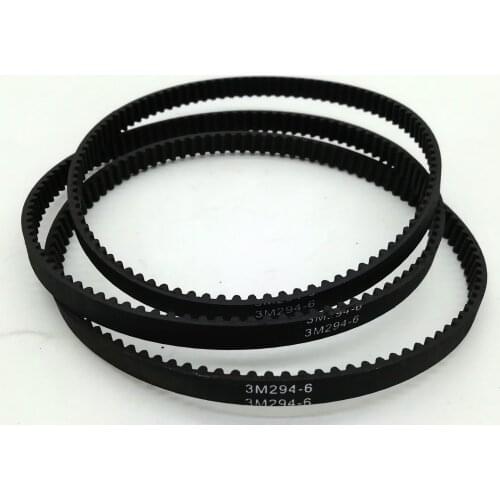 HTD 3M, Timing Belt, Closed-loop, 294mm length, 98 teeth, 6mm width
