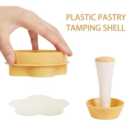 New Creative Cup Pressing DIY Biscuit Cake Mold Pastry Dough Tamper Kit Round Dough Creative Cookie Mold Set