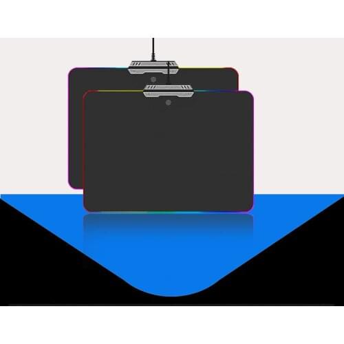 Orion Chroma Customized RGB Hard Mat Lighting Synapse Enabled Micro-textured Metal Waterproof Mouse Pad