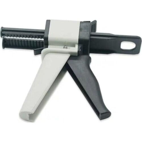 1Set 1:1/2:1 Dental Impression Material Mixing Dispensing Tray Caulking Gun Resin Dispenser