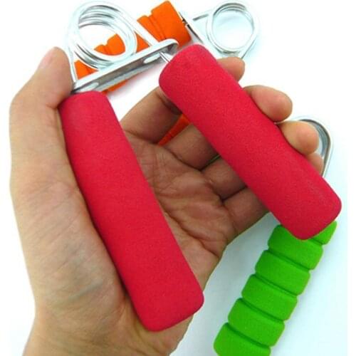 Portable Hand Gripp Spring Steel Wrist Arm Strength Gripper Train Exercise Fitness Gym Foam Hand Gripper Strength Training