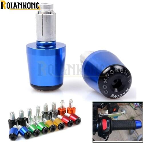7/8'' 22 mm CNC motorcycle handlebar Counterweight grips ends for SUZUKI GSXS GSX-S GSXR GSX-R GSR GSF GSX 600 750 1000 1300