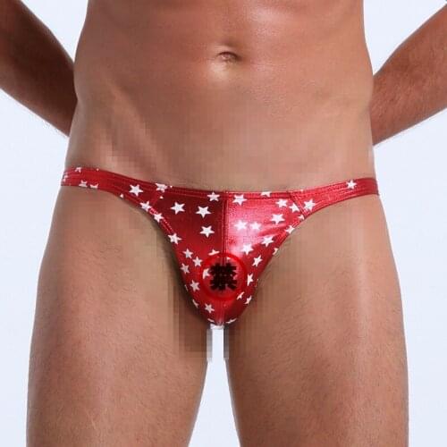 Sexy Mens Thong Summer Swimming Trunks Gay Bikini Swimwear Quick Dry Beach Shorts Surffing Boxer Briefs Bathing Suit Swimsuit