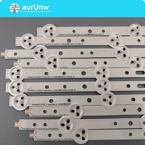 LED backlight 4/5lamp for Samsung 40" TV SVS400A73 40D1333B 40L1333B 40PFL3208T LTA400HM23 SVS400A79 40PFL3108T/60 40vle5324bg