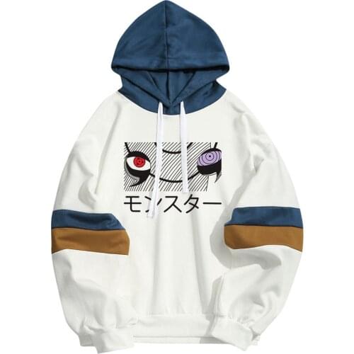 Anime Sweatshirt Uchiha Obito Sharingan Rinnegan Men Women Hoodies Sweatshirt Fleece Streetwear Sudaderas Dropship Clothing