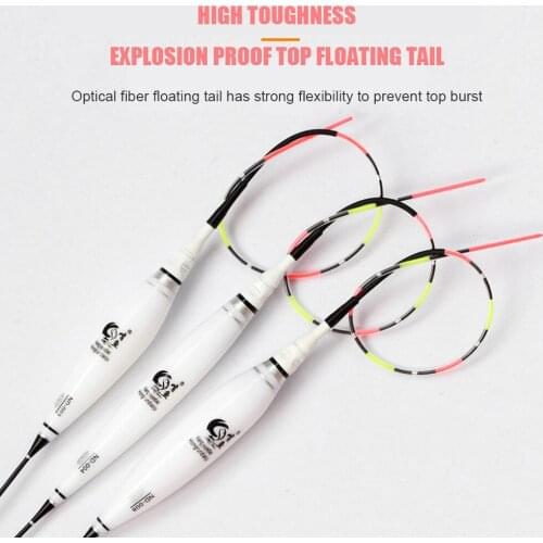 Smart Fishing Float Bite Alarm Fish Bite Bait LED Light Color Change Automatic Night Electronic Changing Buoy winter fishing