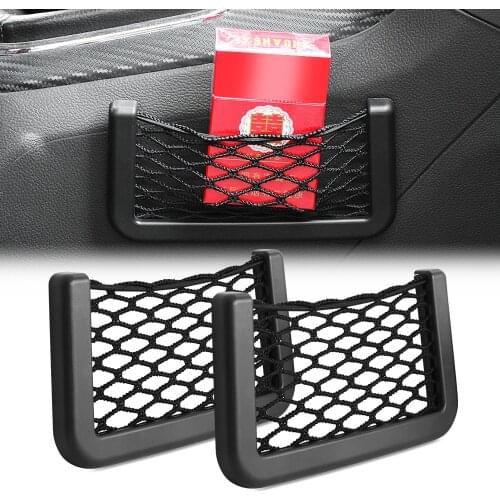 1Pcs Universal Car Organizer Storage Bag Auto Back Rear Mesh Holder Accessories for Nissan qashqai j10 j11 juke X-Trail T30 T31