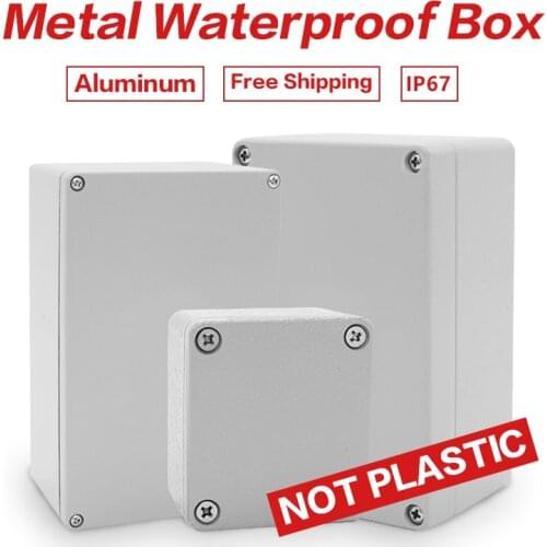 Explosion-proof Waterproof Aluminum Enclosure Box Electronic ip68 Project Instrument Case Project Box Outdoor Junction Housing