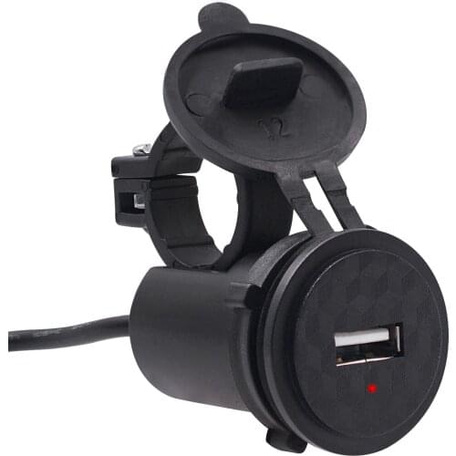 Electric Bicycle Charger Motorcycle Phone USB Charging Bike Accessories Waterproof Portable Moto Electric Car Charger DC9V-24V