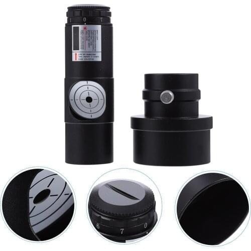 1 Set Astronomical Telescope 7 Bright Levels Collimator and Eyepiece Adapter