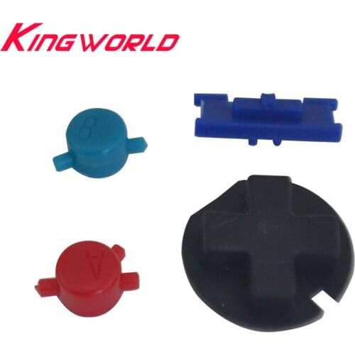 100sets A B Buttons Keypads Colorful Buttons D Pads Buttons for G-ameboy Color for G-BC Gamepad