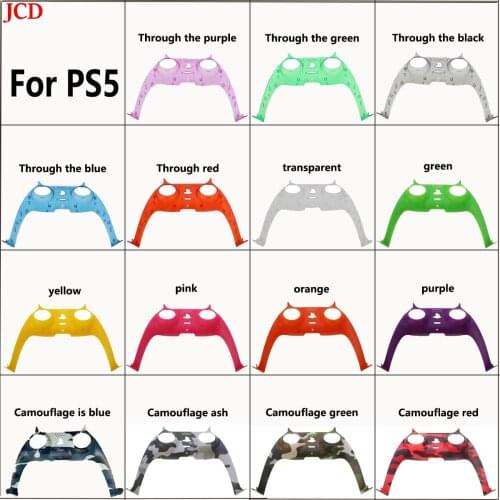 JCD Tira decorativa para mando de juegos de Sony PS5,carcasa central, tablero decorativo con mango,cubierta decorativa de para