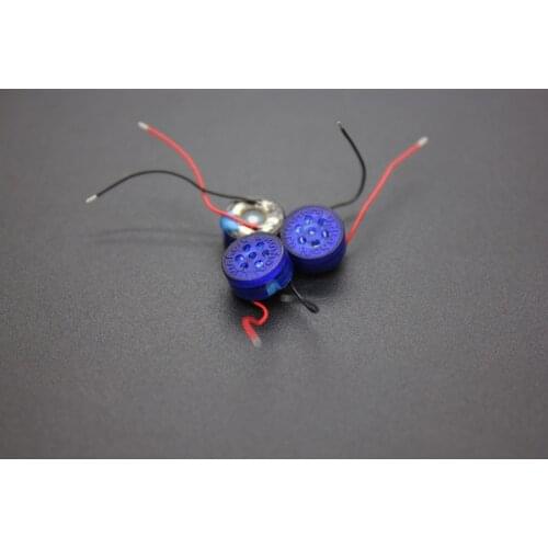 8mm speaker unit Titanium film bass 4pcs