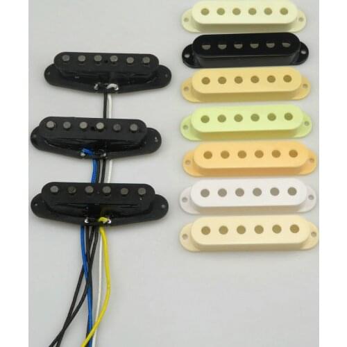 Guitar Pickups SSS Single coil AlNiCo Pickups Tex-Mex Strat Pickups 1 set