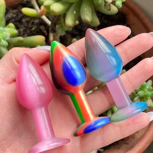 Cats Eye Crystal Quartz Massage Stone Crafts Magic Stone Ornament Gifts