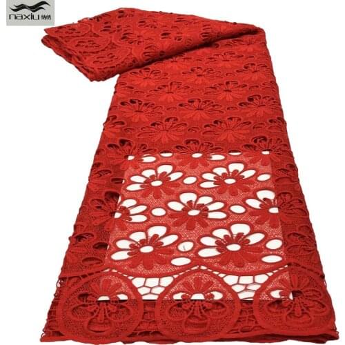 Madison Guipure Lace Fabric 2021 High Quality Lace Nigerian Cord Lace Fabrics Sewing African Lace Fabric For Wedding Dress