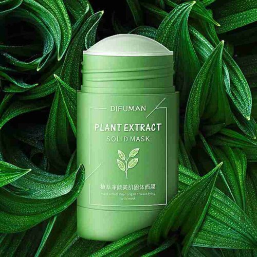 Green Tea Clean Mask Beauty Skin Moisturizing Blackhead Stick Control Acne Pores Dirt Clearing Mask Hydrating