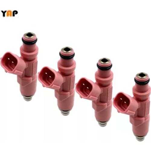 New Fuel Injector (4) FIT FORToyota 4Runner Tacoma 2.4L 2.7L L4 23250-75080 23209-75080 1998-2004