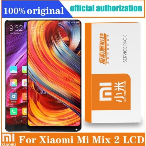 Original 5.99'' Display Replacement For Xiaomi Mi Mix 2 LCD Touch Screen Digitizer Assembly For Xiaomi Mi Mix2 LCD Display