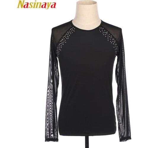 Nasinaya Boys Man Figure Skating Performance Clothing Customized Competition Ice Skating Leotard Kids Patinaje Gymnastics 31