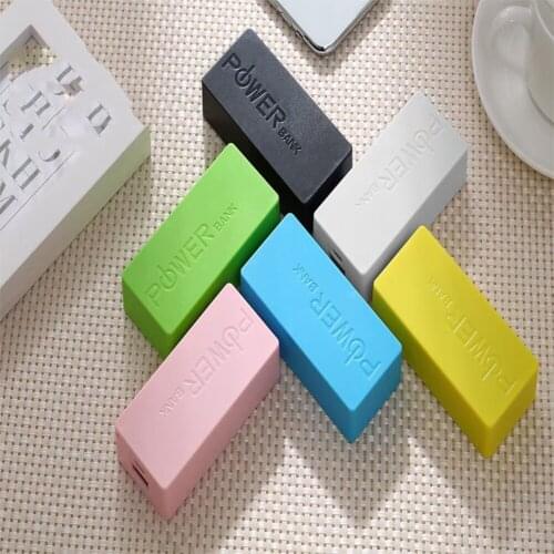 USB Power Bank Battery Charger Case 5600mAh 2 Slots 18650 DIY Battery Box For iPhone Smart Phone MP3 Electronic Mobile Charging